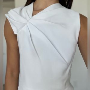 Alice + Olivia White Cocktail Dress